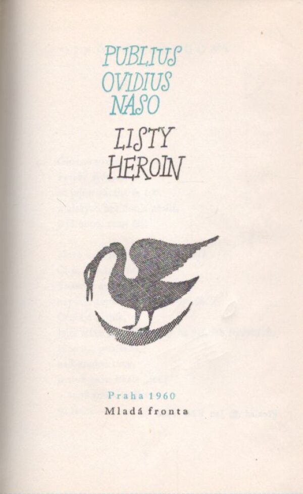 Publius Ovidius Naso: LISTY HEROIN