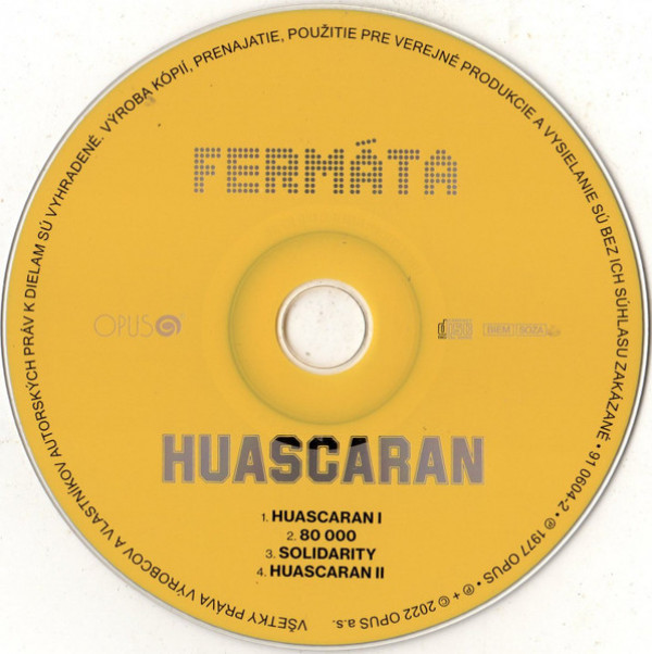 Fermata: HUASCARAN - CD