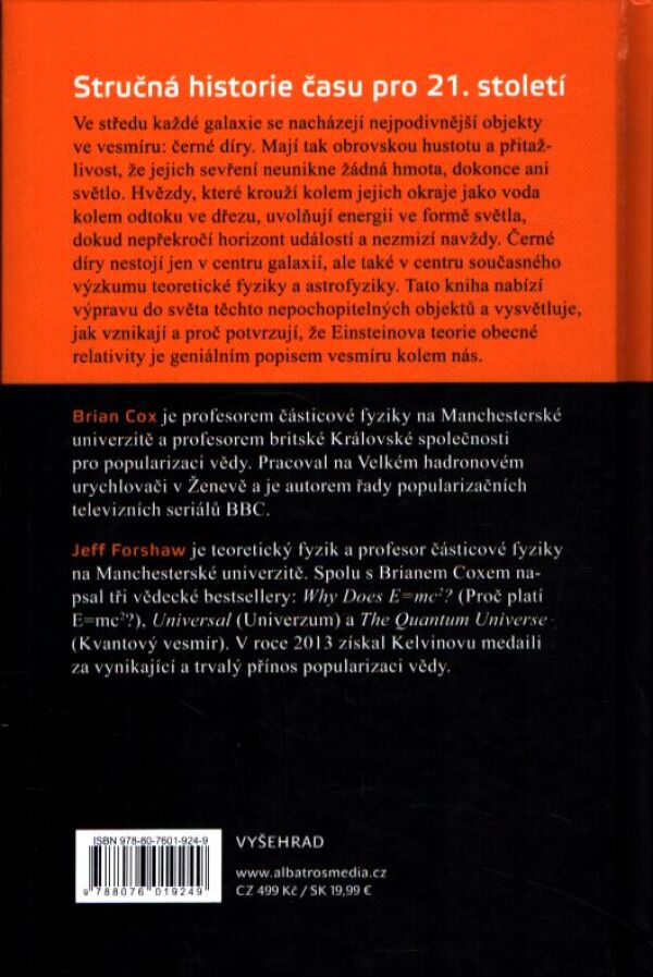 Brian Cox, Jeff Forshaw: ČERNÉ DÍRY