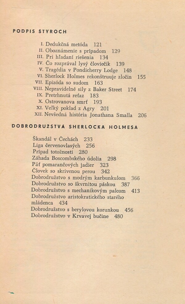 Arthur Conan Doyle: DOBRODRUŽSTVÁ SHERLOCKA HOLMESA 1
