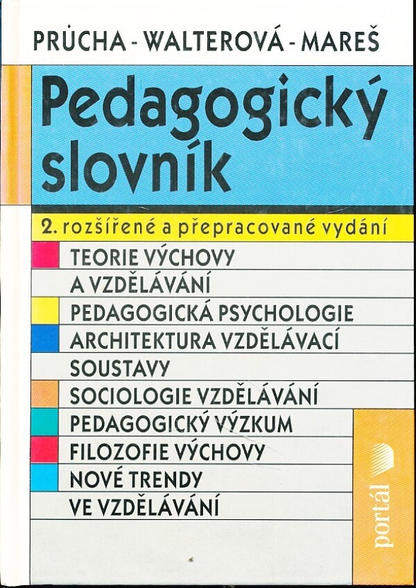 J.,Walterová E.,Mareš J. Průcha: PEDAGOGICKÝ SLOVNÍK