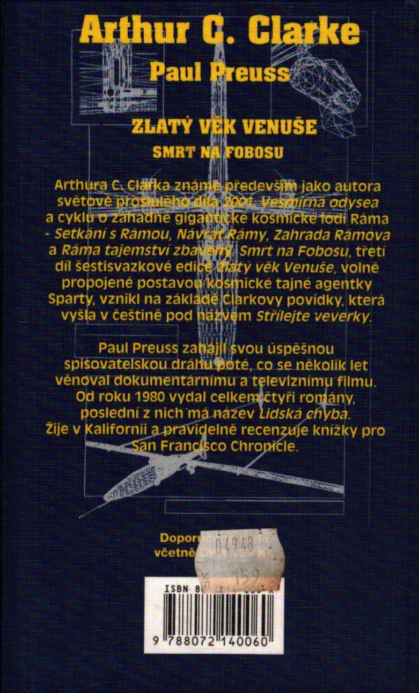 Arthur C. Clarke: ZLATÝ VĚK VENUŠE III. SMRT NA FOBOSU