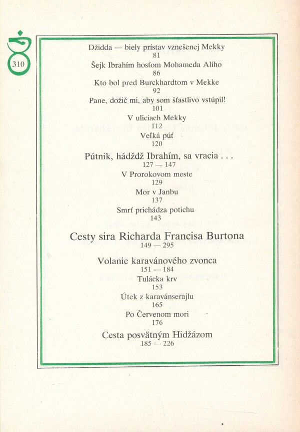 Ján Pauliny: OBJAVENIE ARÁBIE