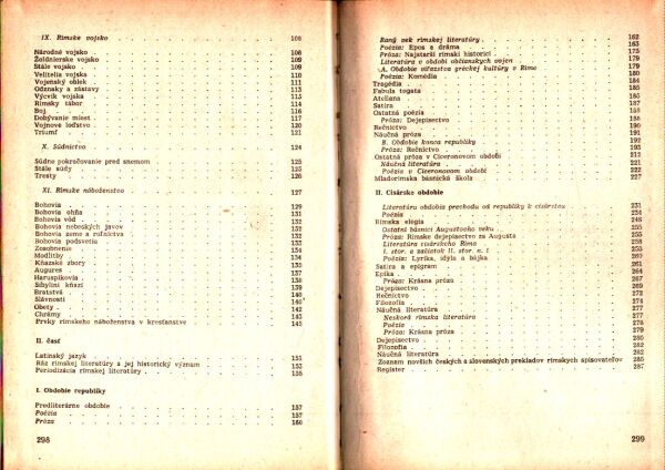 ŽIVOT A LITERATÚRA V ANTICKOM RÍME