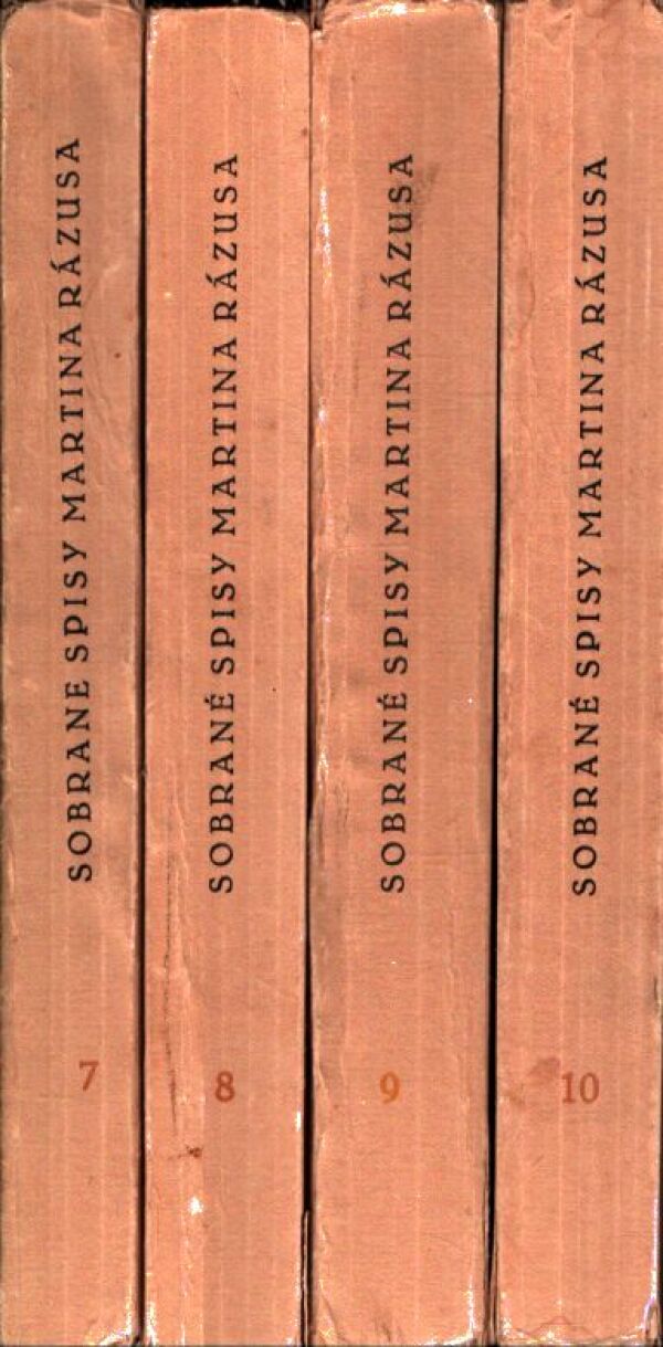 Martin Rázus: SOBRANÉ SPISY MARTINA RÁZUSA 7-10