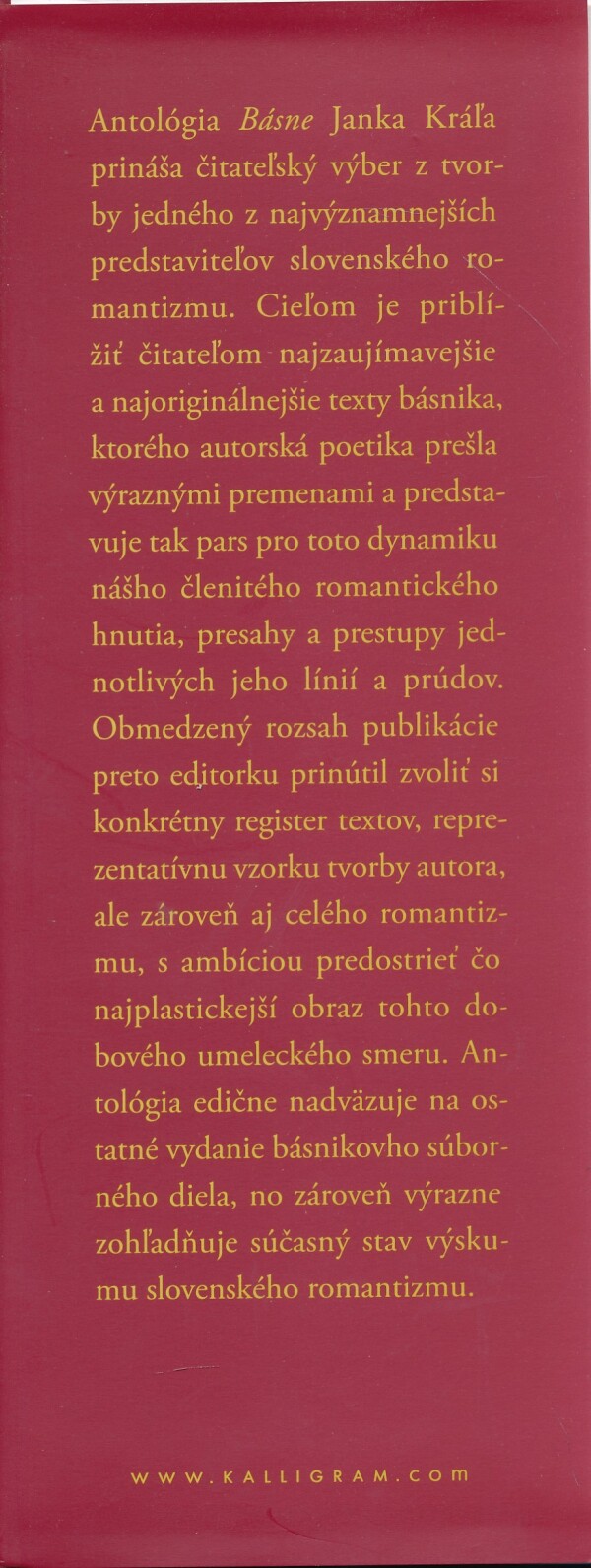 Janko Kráľ: BÁSNE