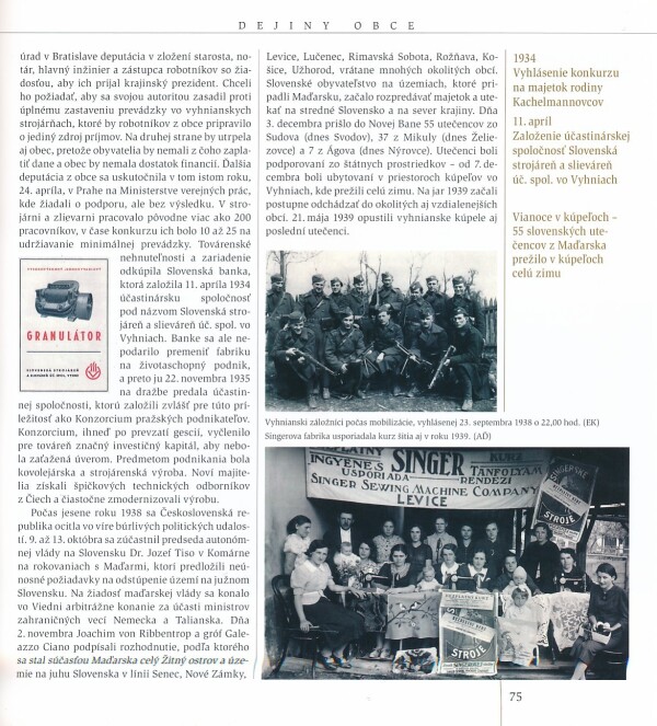 Marian Pavúk a kol.: VYHNE - MONOGRAFIA OBCE