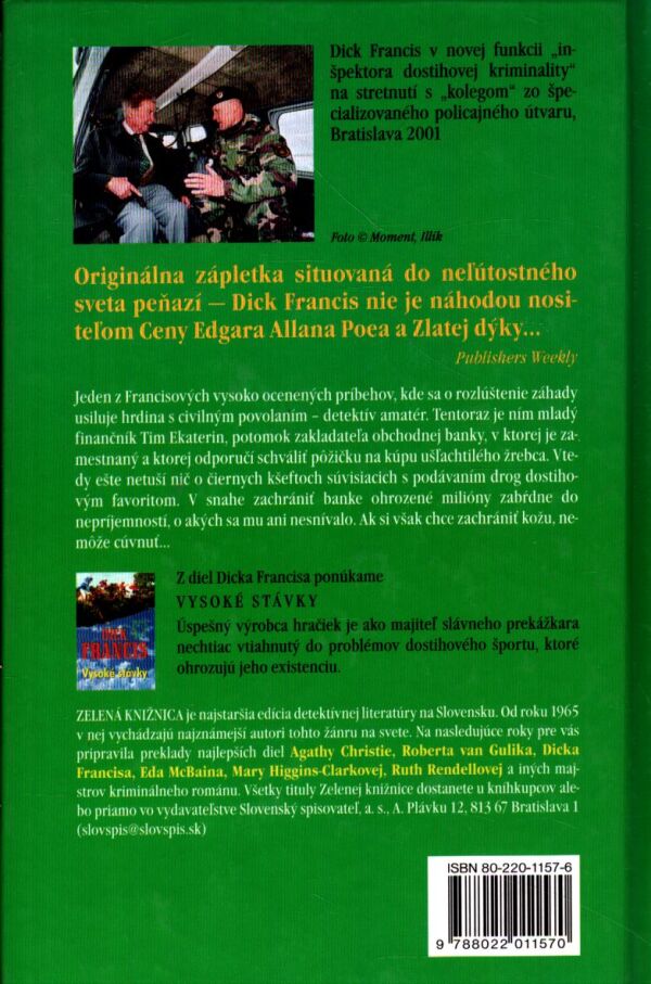 Dick Francis: BANKÁR