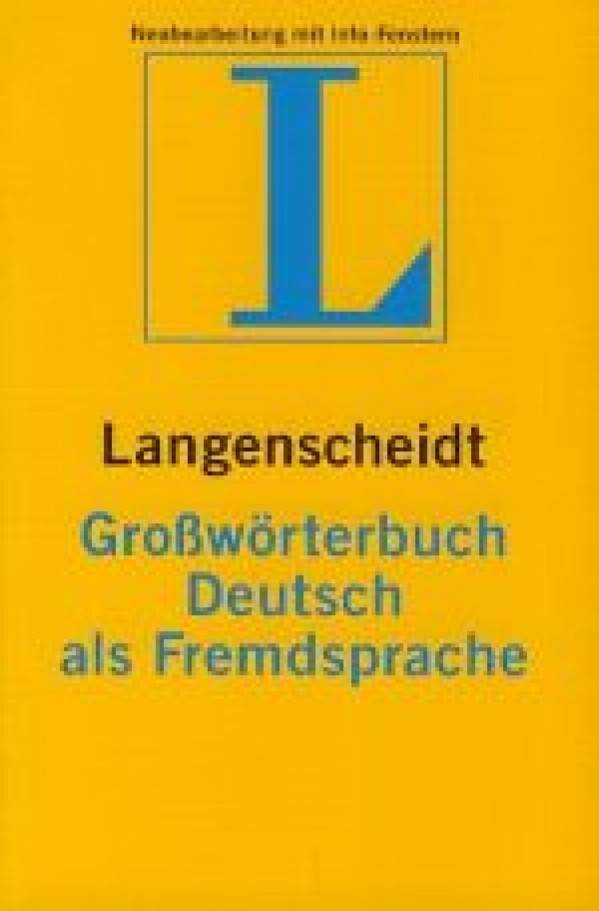 LANGENSCHEIDT-GROSWORTERBUCH