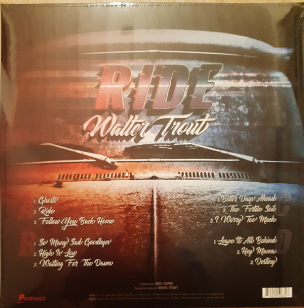Walter Trout: RIDE - 2 LP