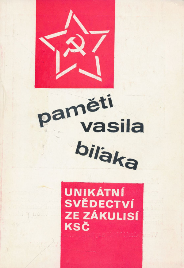 Vasil Biľak: Paměti Vasila Biľaka I., II.