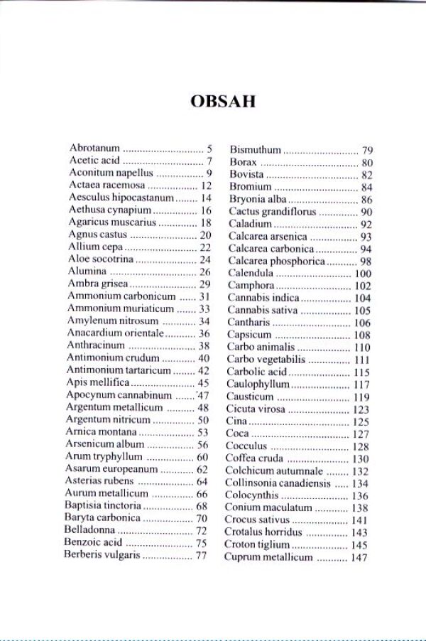 H. C. Allen: KLÍČOVÉ SYMPTOMY HOMEOPATICKÉ MATERIE MEDIKY