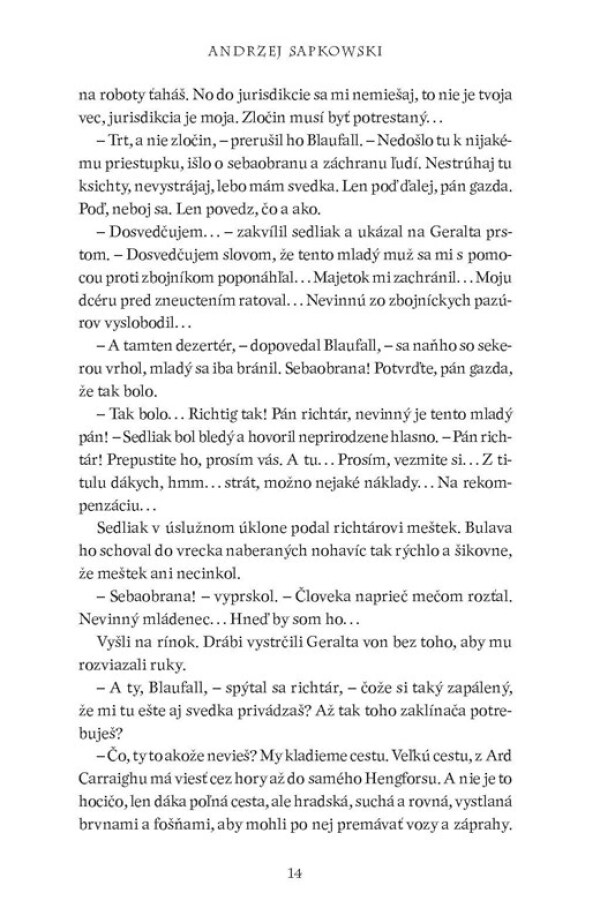 Andrzej Sapkowski: ZAKLÍNAČ - RÁZCESTIE KRKAVCOV