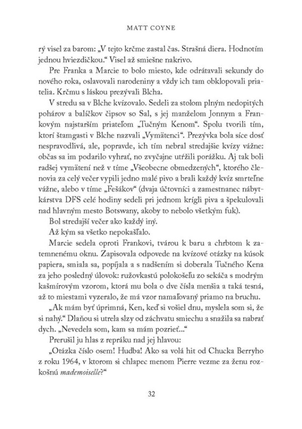 Matt Coyne: FRANK A RED