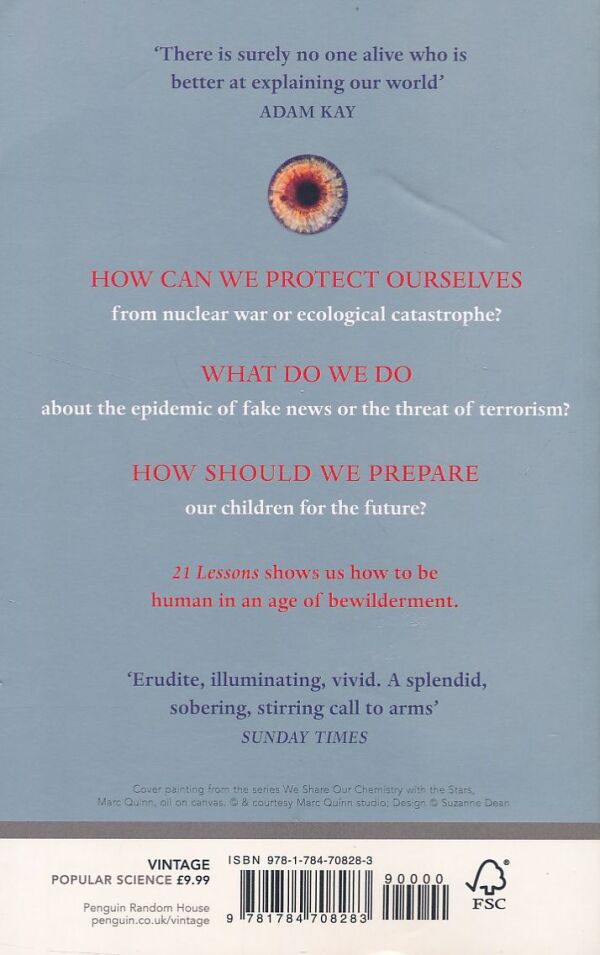 Yuval Noah Harari: 21 LESSONS FOR THE 21ST CENTURY