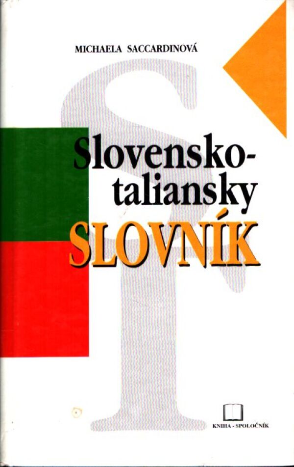 Michaela Saccardinová: SLOVENSKO-TALIANSKY SLOVNÍK