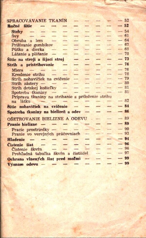 Roman Farský, kol: ŠATENIE
