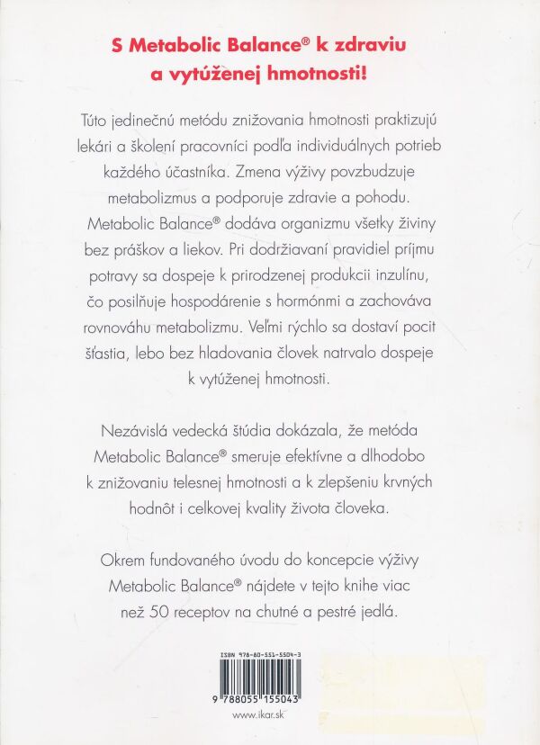 MUDr. Wolf Funfack: Metabolic balance - (Ne)diéta