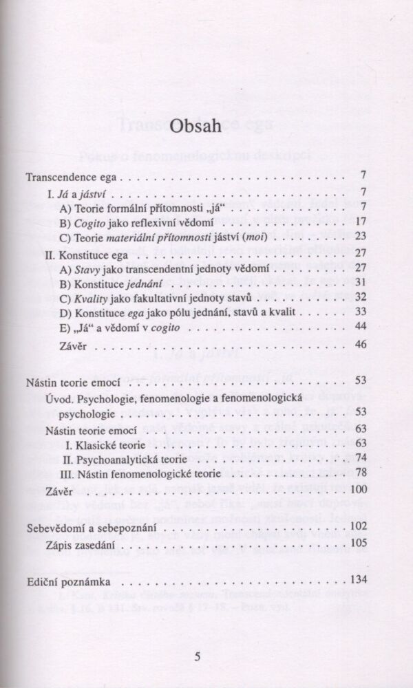 Jean-Paul Sartre: VĚDOMÍ A EXISTENCE