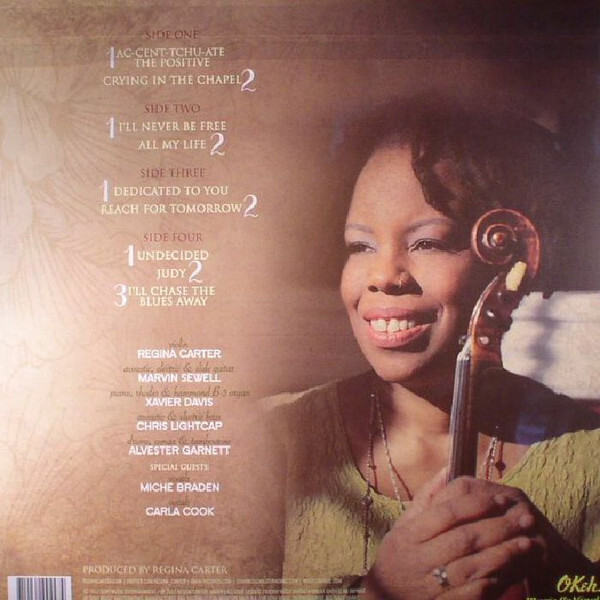 Regina Carter: ELLA: ACCENTUATE THE POSITIVE - 2 LP