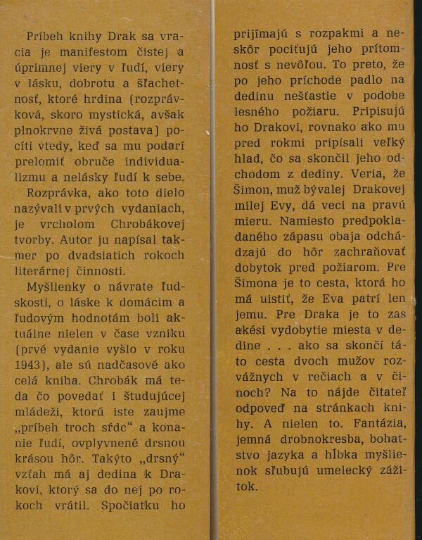 Dobroslav Chrobák: Drak sa vracia