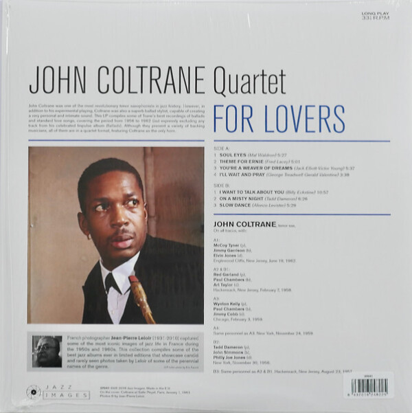 John Coltrane Quartet: FOR LOVERS - LP