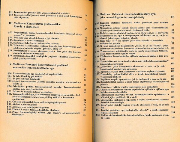 Edmund Husserl: KARTEZIÁNSKÉ MEDITACE