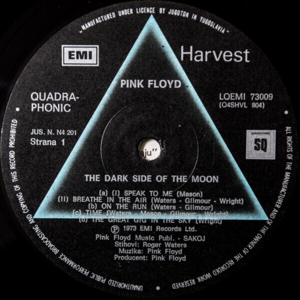 Pink Floyd: THE DARK SIDE OF THE MOON - LP
