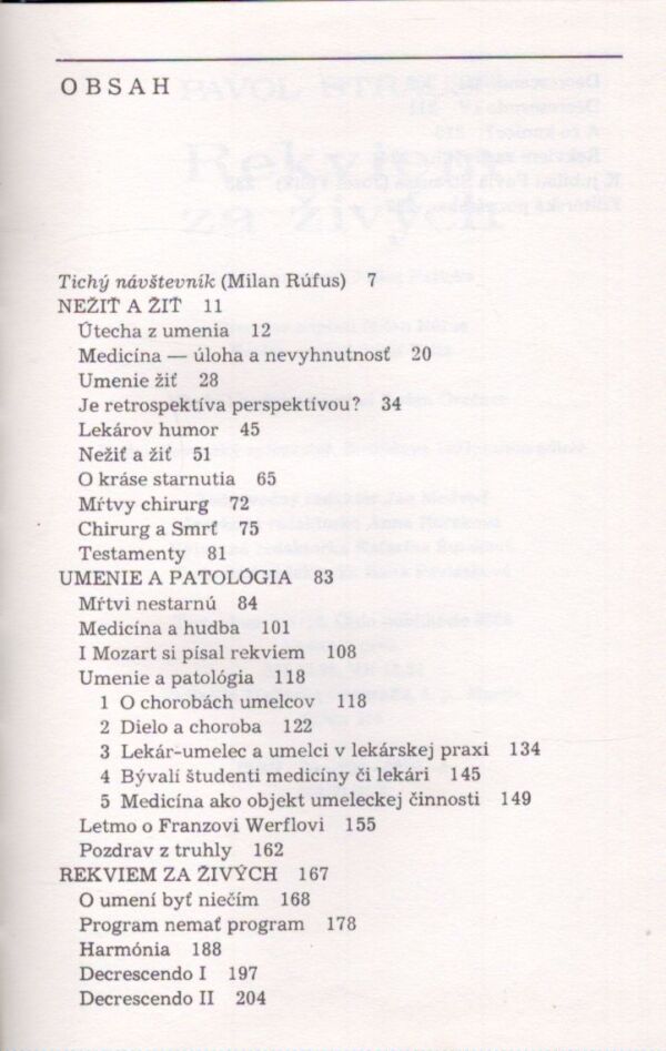 Pavol Strauss: REKVIEM ZA ŽIVÝCH