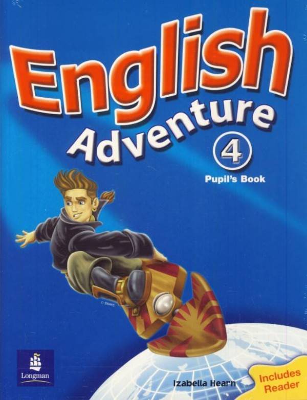 Izabella Hearn: ENGLISH ADVENTURE 4 - PUPILS BOOK