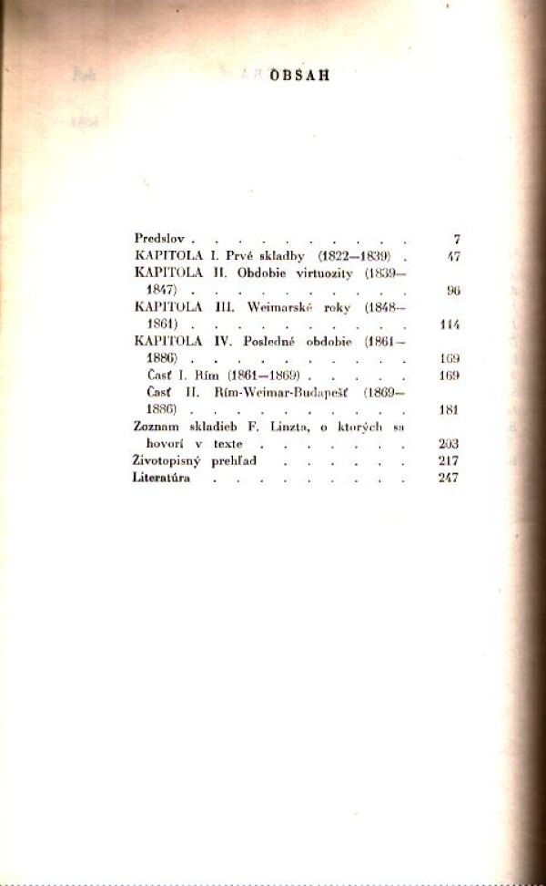 Humphrey Searle: HUDBA F. LISZTA