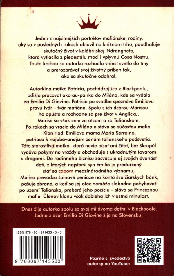 Marisa Merico: PRINCEZNÁ MAFIE