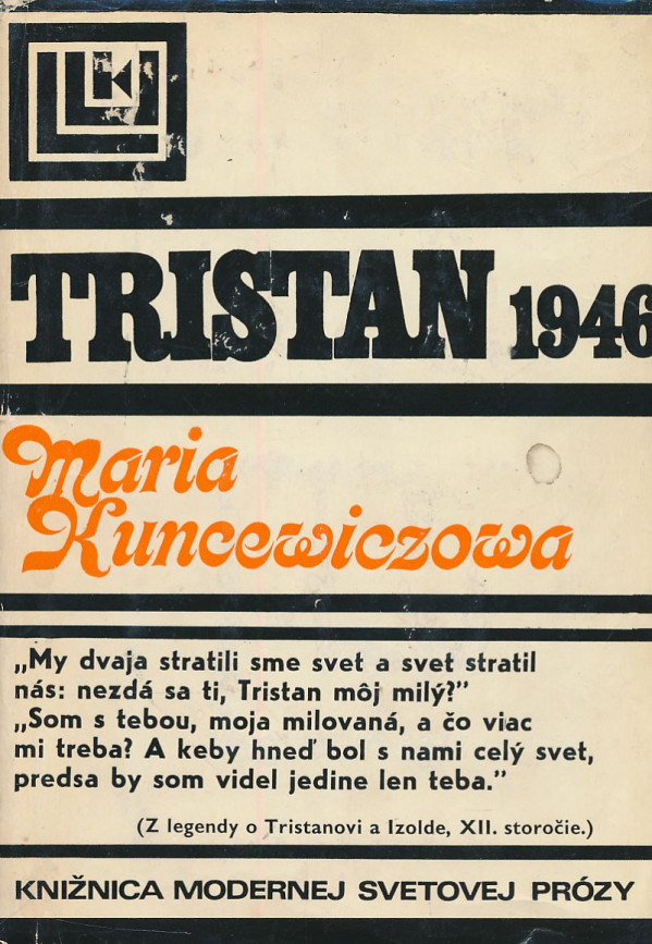 Maria Kuncewiczova: TRISTAN 1946