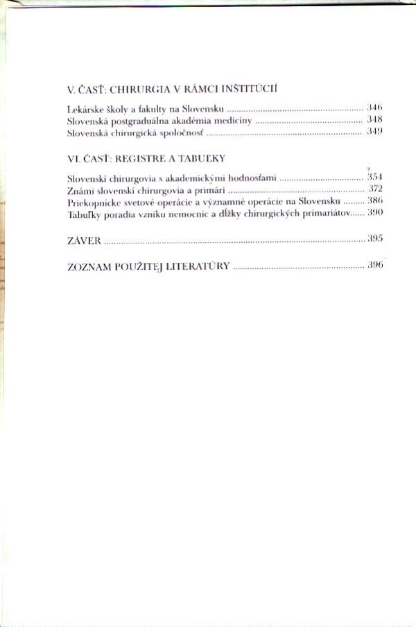Peter Kothaj, kol: MOMENTY Z DEJÍN SLOVENSKEJ CHIRURGIE