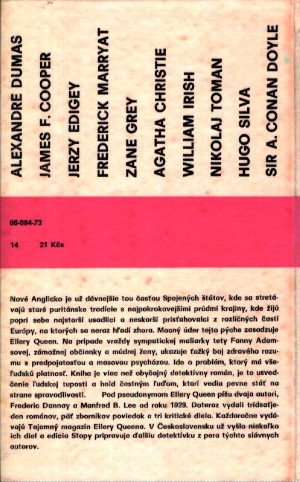 Ellery Queen: SKLENÁ DEDINA