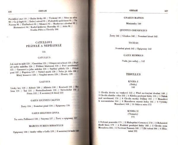 Catullus, Tibullus, Propertius: PĚVCI LÁSKY