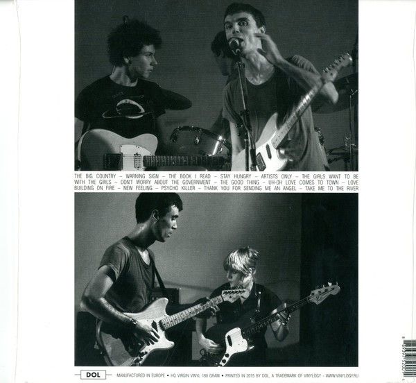 Talking Heads: LIVE - CHICAGO, AUGUST 28. 1978 - LP