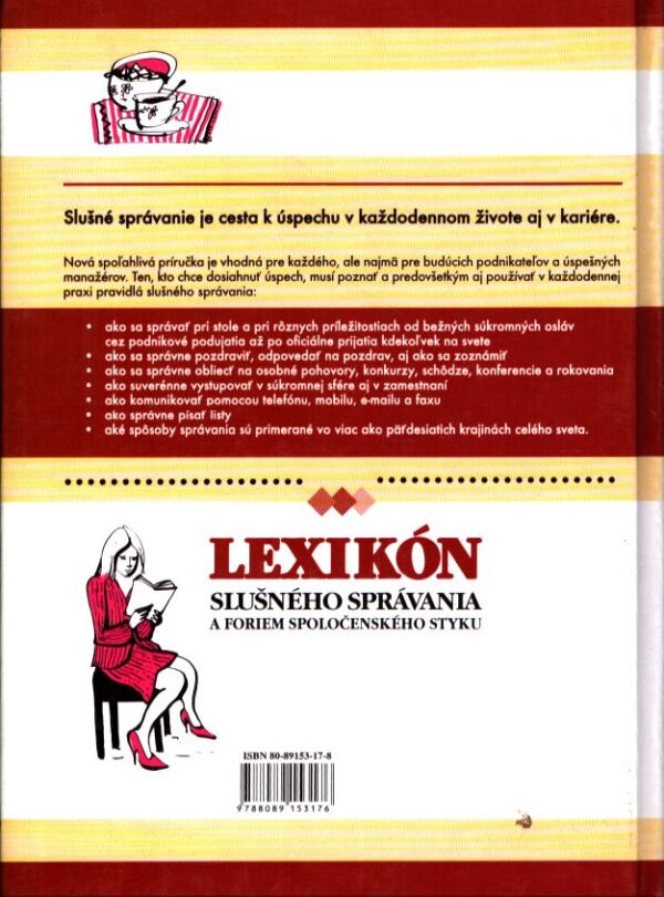 LEXIKÓN SLUŠNÉHO SPRÁVANIA A FORIEM SPOLOČENSKÉHO STYKU