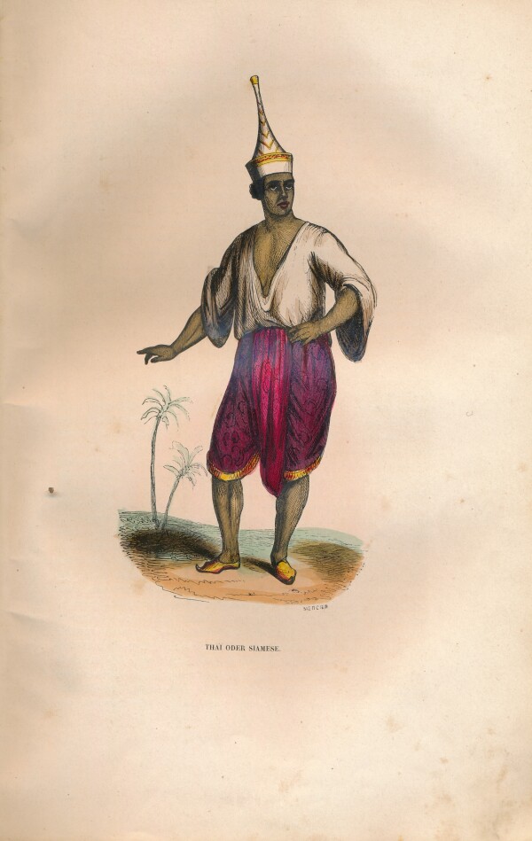 Heinrich Berghaus: DIE VÖLKER DES ERDBALLS - ERSTER BAND