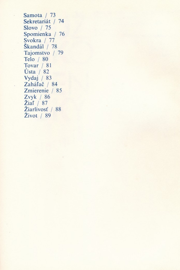 Nataša Tanská: MUŽSKO-ŽENSKÝ SLOVNÍK