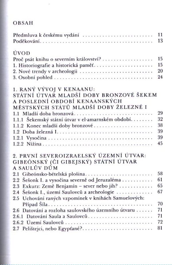 Israel Finkelstein: ZAPOMENUTÉ KRÁLOVSTVÍ