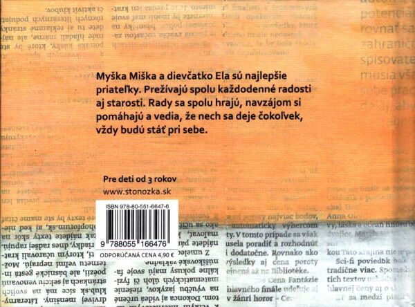 Klaudia Zorgovská: MYŠKA MIŠKA A ELA