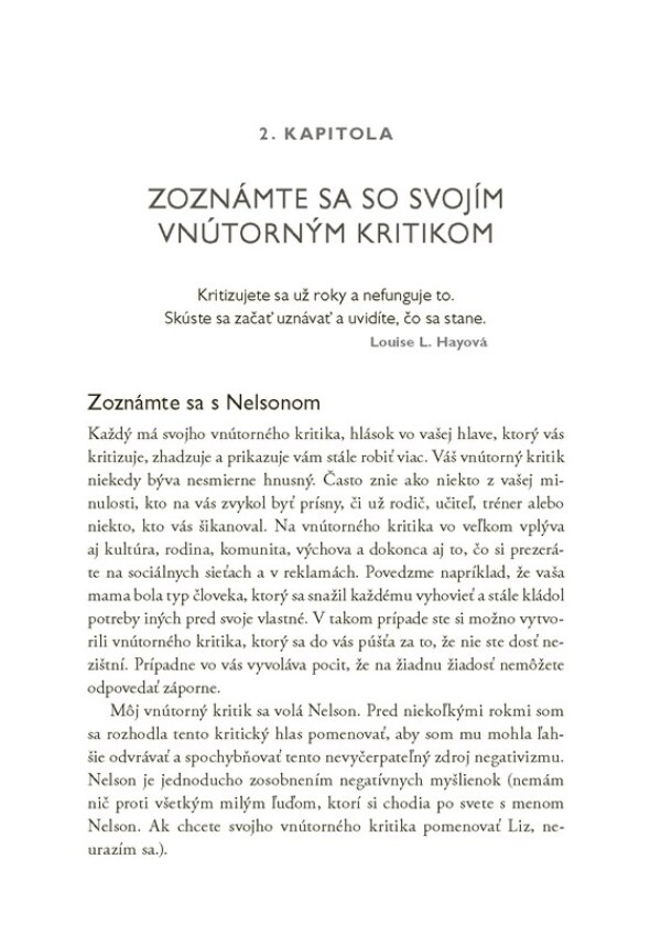 Liz Kelly: TÁTO KNIHA JE LACNEJŠIA AKO TERAPIA