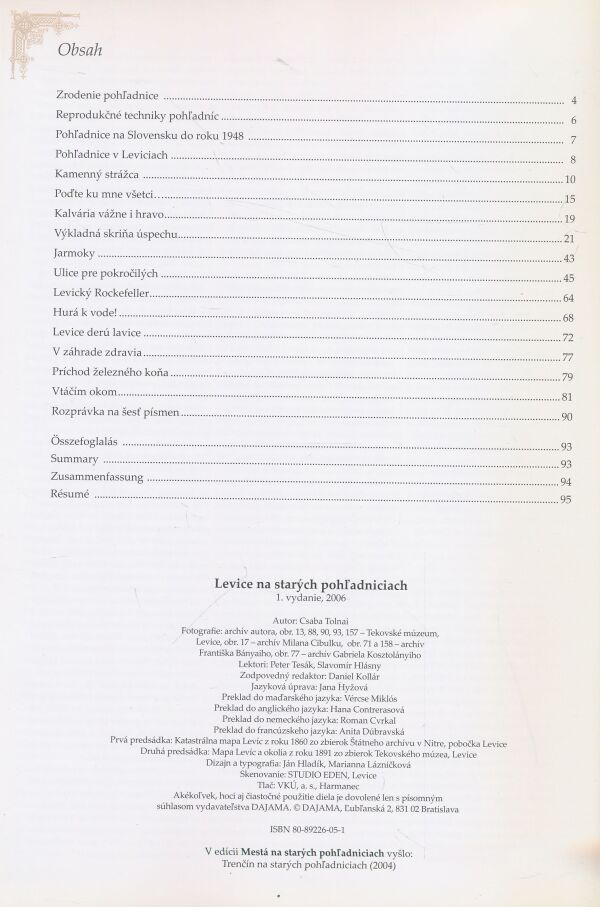 Csaba Tolnai: Levice na starých pohľadniciach
