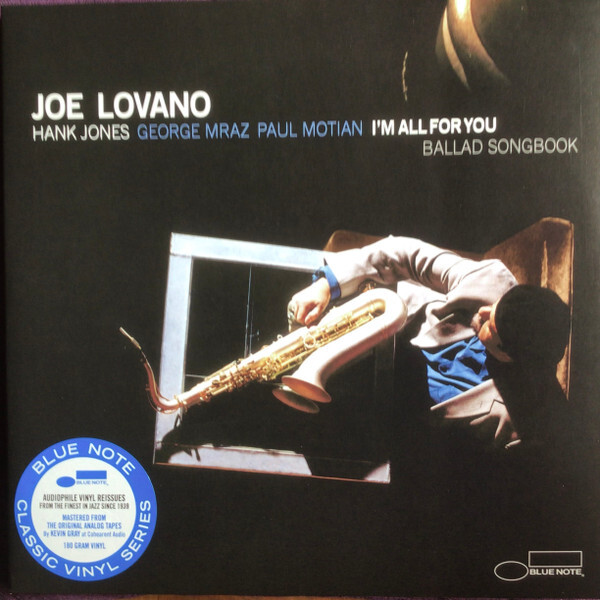 Joe Lovano: I`M ALL FOR YOU - 2LP