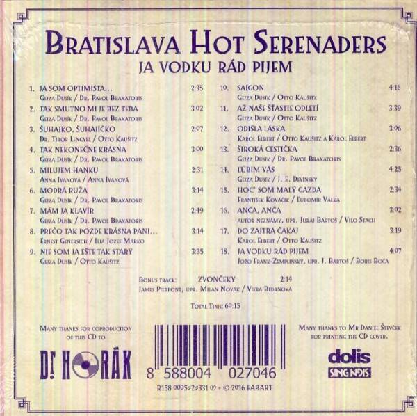Bratislava Hot Serenaders: JA VODKU RÁD PIJEM