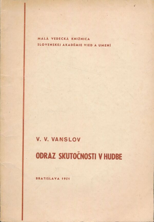 V. V. Vanslov: