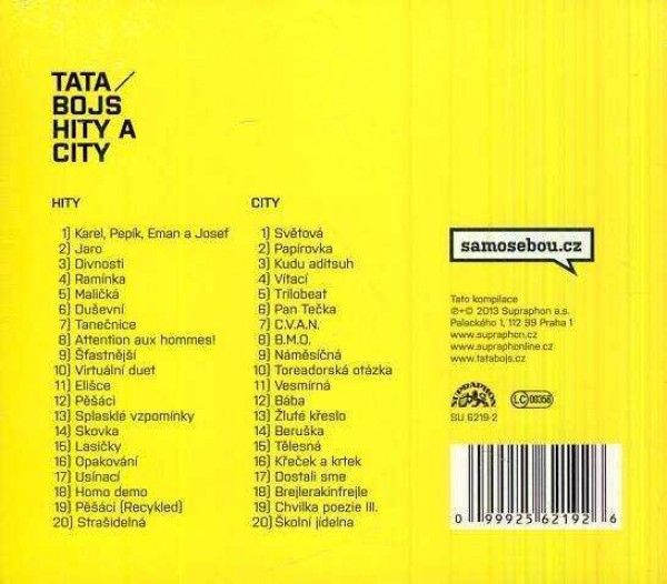 Tata Bojs: HITY A CITY