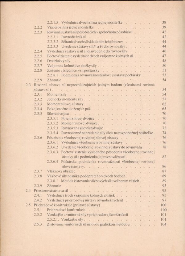 R. Binder, J. Marunič: MECHANIKA I - STATIKA