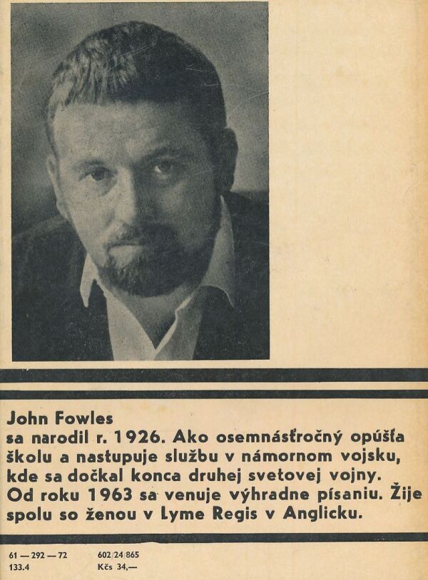 John Fowles: Milenka francúzskeho poručíka